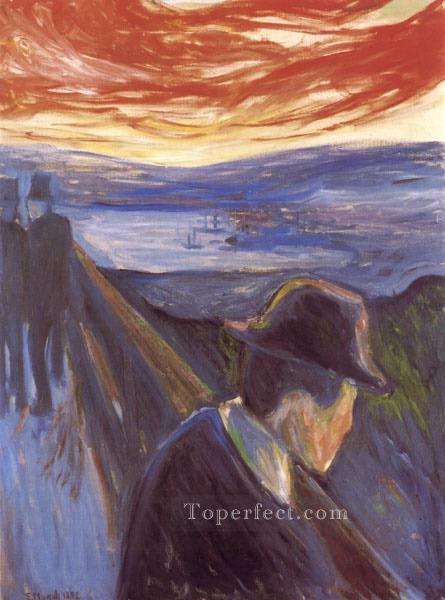 despair 1892 Edvard Munch Expressionism Oil Paintings